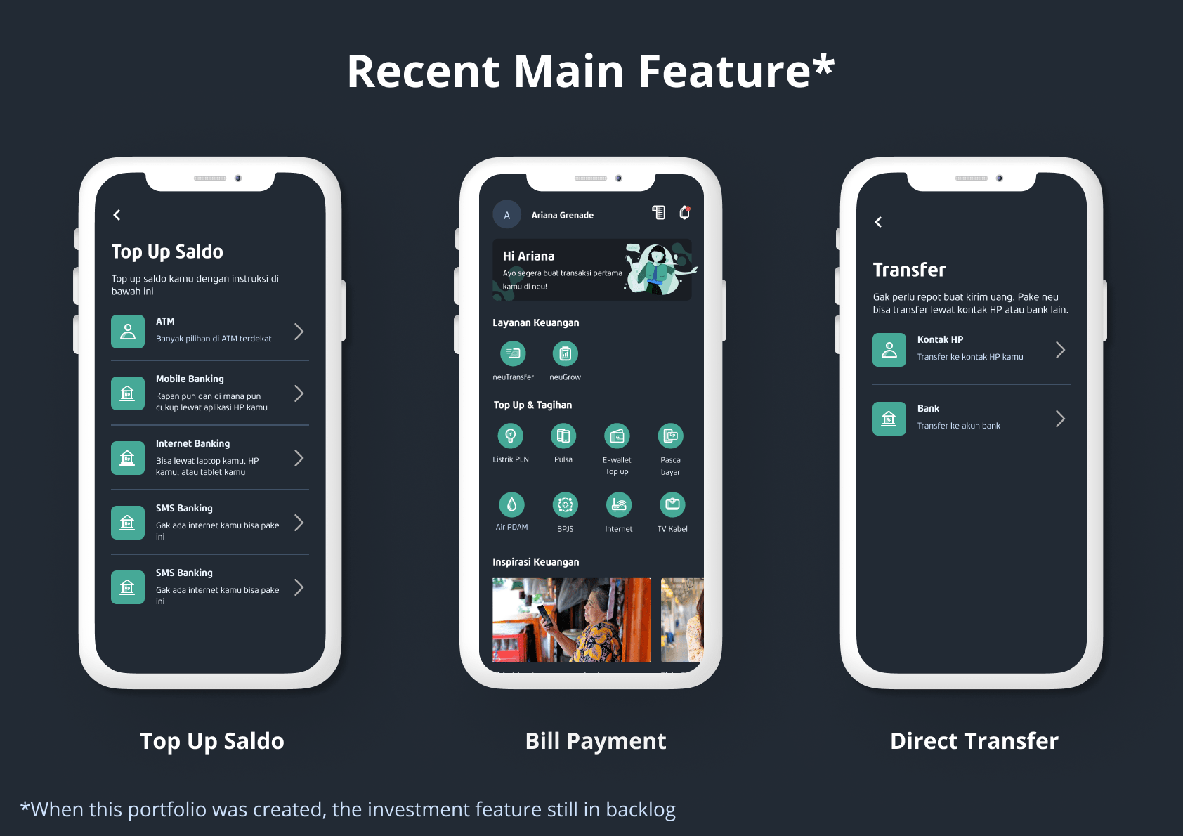 recent feature